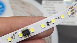 ال ای دی نواری رونده تک رنگ مهتاب آی س دار برند پیکسل چیپست سنان رول 10 متری