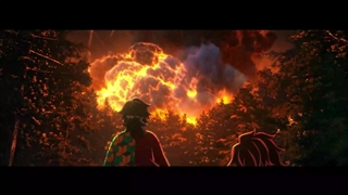 تریلر رسمی انیمه سینمایی شیطان کش Demon slayer قلعه بینهایت