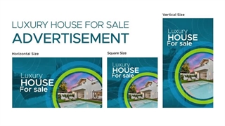 دانلود پروژه آماده افتر افکت معرفی و تبلیغ املاک Luxury Home Sale AD