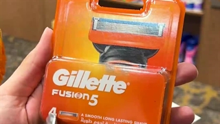 یدک تیغ اصلاح فیوژن ژیلت Gillette Fusion بسته 4 عددی