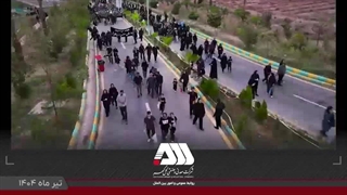 تجمع ۱۸ هزار نفری ملت امام حسینی سیرجان در گهرپارک