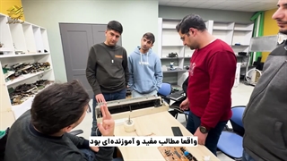 نظر کارآموز دوره تعمیرات برد الکترونیکی