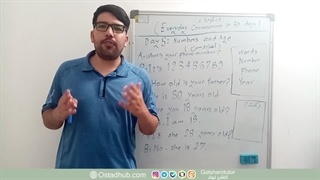 دوره مکالمه روزمره انگلیسی در 30 روز | روز پنجم اعداد و سن