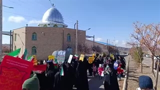 راهپیمایی 22 بهمن 1403 در خانیک