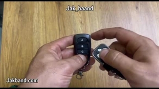 تنظیم و ست کردن ریموت جک درب پارکینگ - جک بند