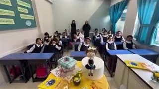 روز اول مهر در دبستان(دوره اول) روشنگران منطقه ۳