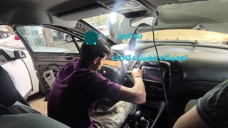 صداگیری تخصصی داشبورد و درب  رنو کپچر در تعمیرگاه تیونینگ کاراک