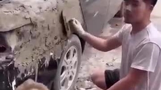 احسان میرزاد .. صافکاری با سیمان