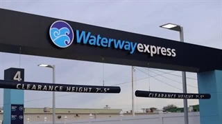 نمونه اجرای تابلو کارواش سفارشی