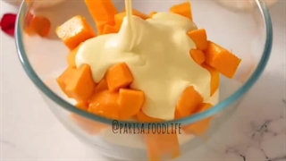 خوشمزه ترین و خوشگل ترین دسر انبه