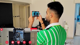 بهترین نرم‌افزار واقعیت مجازی و افزوده صنعتی | پروژه مگاموتور سایپا با اکوشار