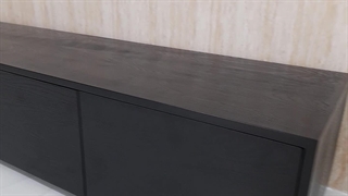 میز تلویزیون مشکی چوبی جدید برند لوکس چین