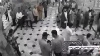 آخرین حضور و زیارت سردار شهید حاجی زاده از حرم حضرت معصومه سلام الله علیها