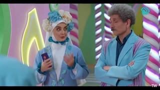 نیلوفر همرنگ و عموهای فتیله ای ( سریال دو قلوها در شهر پنج ستاره) شبکه دو