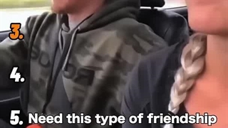 Singing with friends 