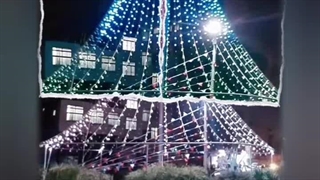 نمونه نورپردازی هرمی ریسه برنامه‌پذیر DMX رکسان