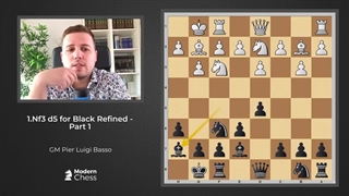 ۱Nf3 d5 – مجموعه سطح بالا برای سیاه پارت اول