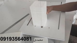 ساخت ماکت میز و صندلی با یونولیت