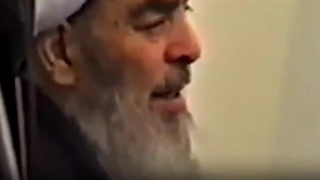 مجلس روضه با حضور مرحوم آیت الله محمد فاضل لنکرانی