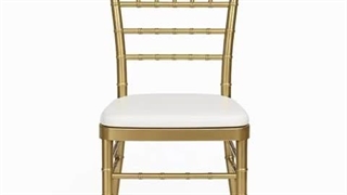 اجاره صندلی شیواری طلایی؛ ظرافتی کلاسیک برای هر مراسم