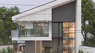 نمونه کار طراحی ویلا در آمل | تهران گاردن