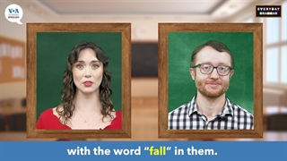 Phrasal Verbs with Fall