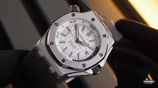 ساعت‌ای پی بند پلاستیکی Audemars Piguet Royal Oak Offshore SW1