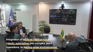 درخشش افتخارآمیز شرکت پتروشیمی نوری با حمایت و کمک به ارتقای «ربات نفت‌روب هوشمند»