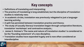 رشته مترجمی زبان انگلیسی- قسمت اول درس ۱ Jeremy Munday | introducing translation studies