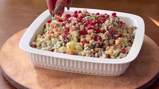 طرز تهیه سالاد پاییزی خوشمزه و سالم | دستور ساده و خوش‌طعم