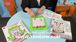 طراحی و بازی با صفحه مگنتی حیوانات