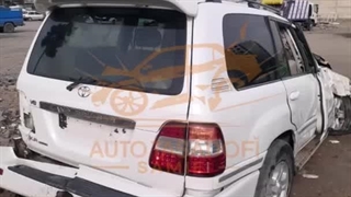 تویوتا لندکروز تصادفی مدل 2007