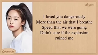 لیریک کاور آهنگ Dangerously از آهیون لیبی مانستر