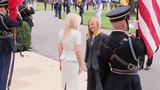 رهبران اروپایی برای دیدار با رئیس جمهور ترامپ در مورد جنگ اوکراین و روسیه وارد کاخ سفید شدند