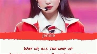 لیریک انگلیسی آهنگ way up از جنی درخواستی ساخت خودم اگه شما هم میخواهید بگید
