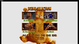 Opening to Garfield: The Movie (2004 US DVD)