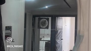 نمونه گچبری حصیری دریجه کولر