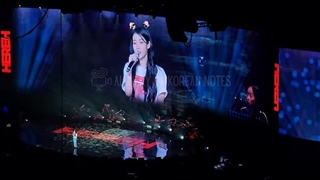اجرای آیو کنسرت 《HEREH 》my sea by iu