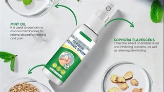 خرید اینترنتی پستی اسپری گیاهی ضد بو و درمان زخم پا حجم 30 میلی لیتر .