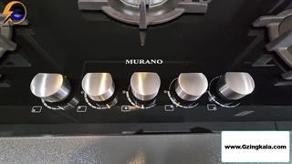 اجاق گاز رومیزی ۵ شعله مورانو مدل HG571