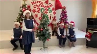 جشن کریسمس در دبستان(دوره اول) روشنگران منطقه 3