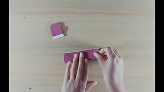 آموزش اوریگامی دستکش با کاغذرنگی