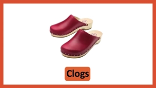 انواع کفش در انگلیسی