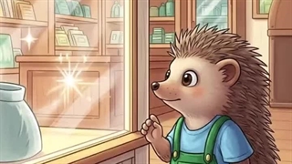 قصه دهم - جوجه تیغی و چتر رنگی