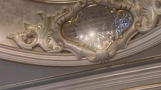 گچبری کلاسیک بی‌نظیر توسط استاد رضا پارسایی