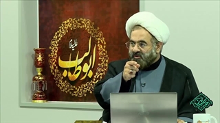 تو دهنی محکم آقا امیرالمومنین علیه السلام به شخصی که حضرت ابوطالب علیه السلام پدر آن حضرت را معذب در آتش جهنم می دانست