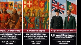 قوی‌ترین اتحادهای نظامی جهان در طول تاریخ