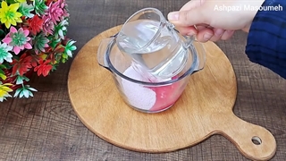 دسر ساده و سریع فقط با دو قلم مواد/آموزش آشپزی آسان