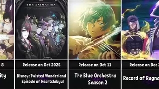 انیمه های پاییز ۲۰۲۵