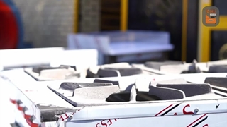 تولید و فروش اجاق گاز پنج شعله تجهیزکولاک در شیراز 09121865671